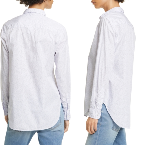 NWT Frank & Eileen Frank Superfine Cotton Poplin Button-Down Shirt - Picture 2 of 12